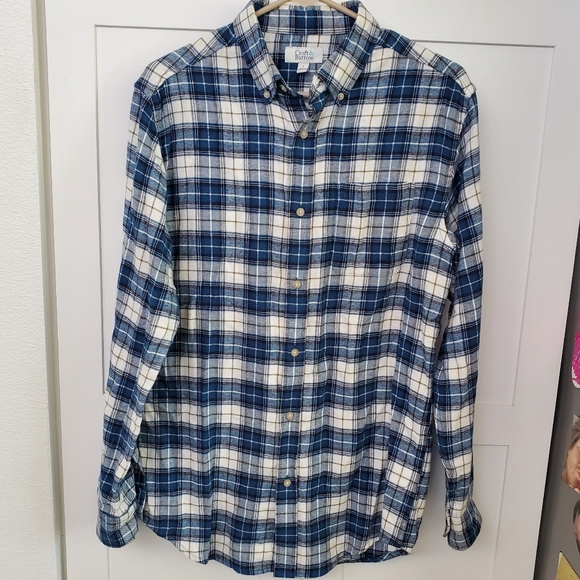 croft & barrow Other - Mens Croft & Borrow Flannel Button Down Shirt Size S